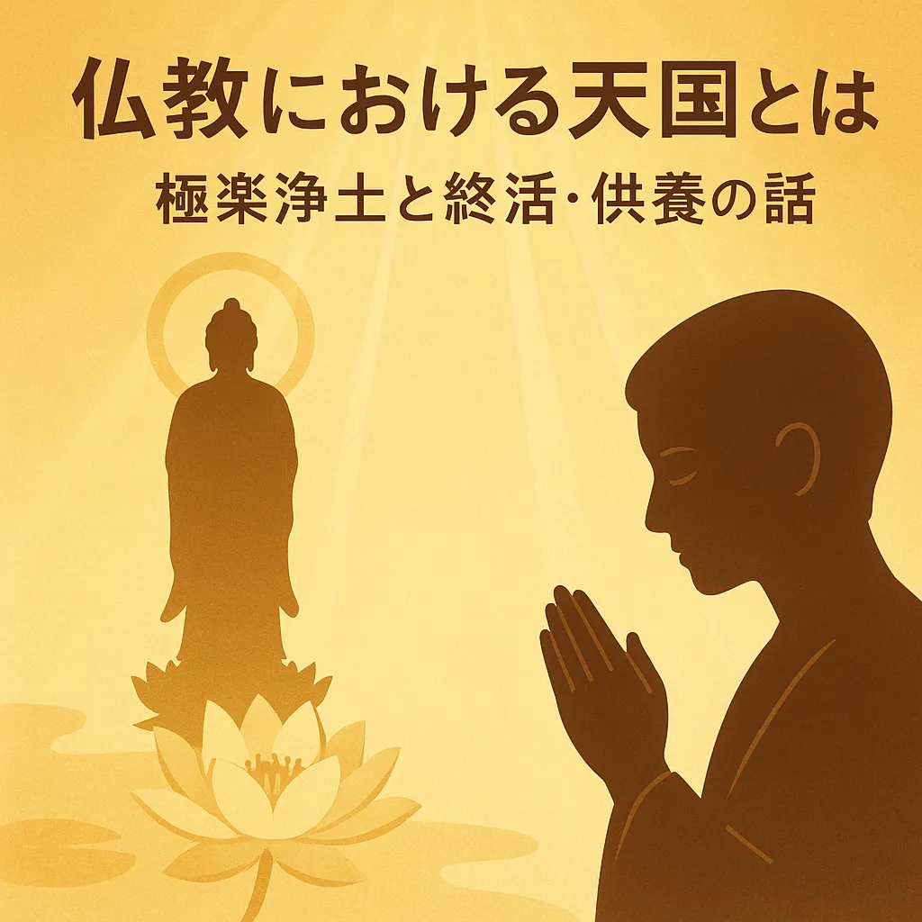【仏教の天国とは】極楽浄土の意味と終活・供養・葬儀との関係