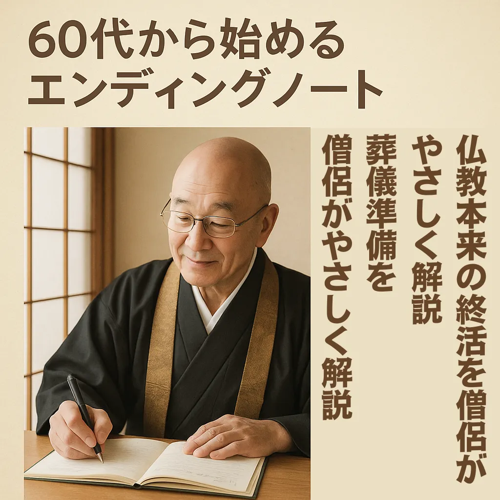 60代から始めるエンディングノート｜仏教本来の終活と葬儀準備を僧侶がやさしく解説【茨木市】